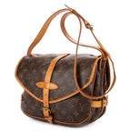 Louis Vuitton Saumur Brown Monogram Canvas — view 2