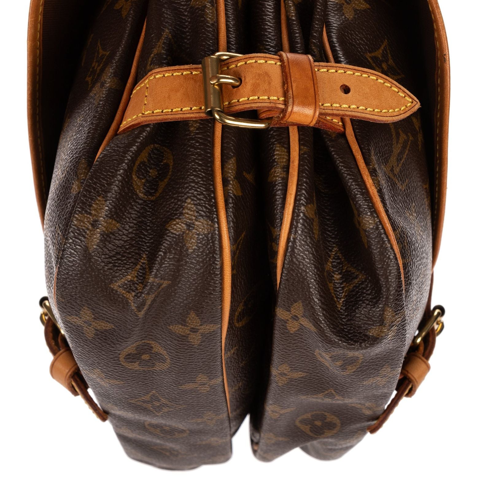Louis Vuitton Saumur Brown Monogram Canvas — view 7