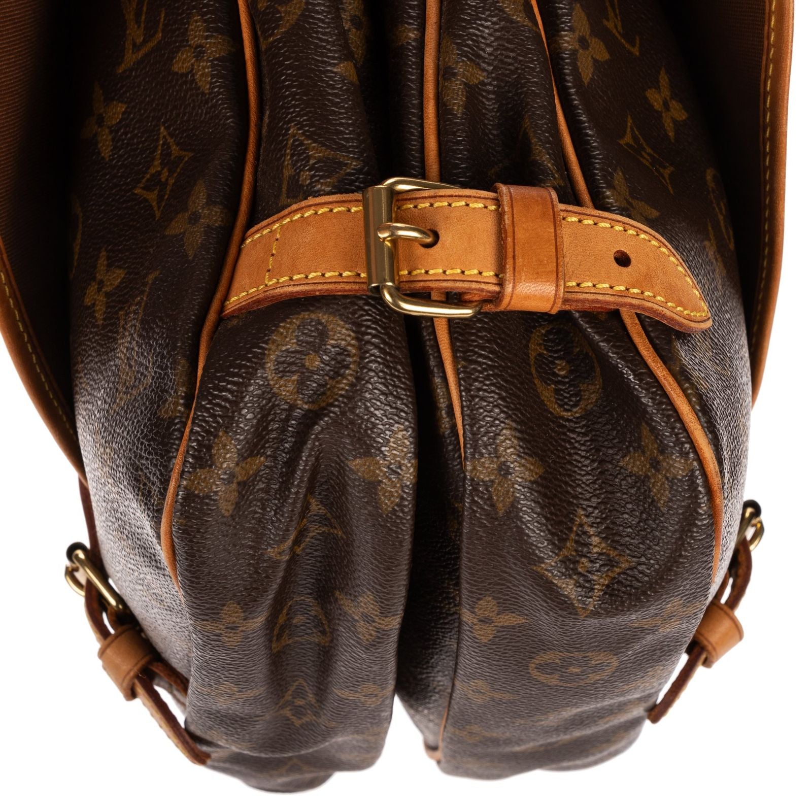 Louis Vuitton Saumur Brown Monogram Canvas — view 8
