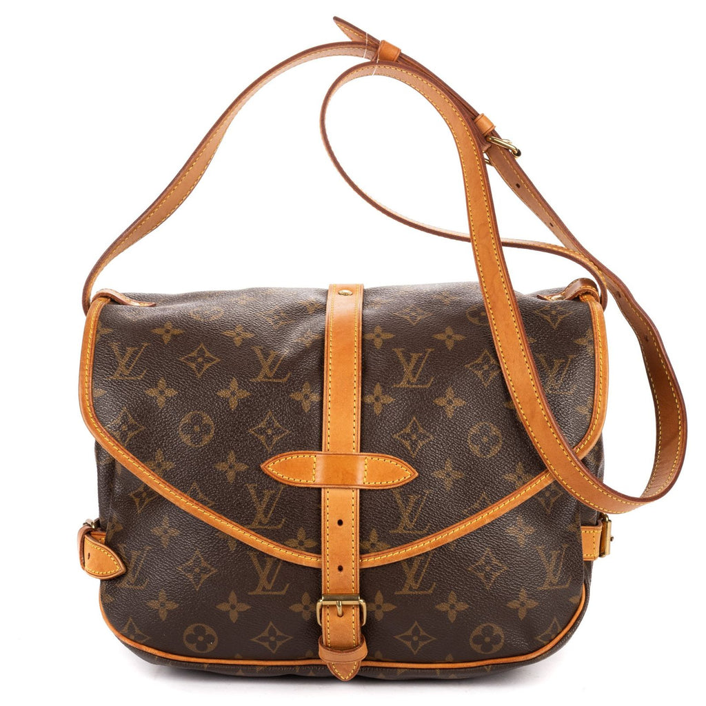 Louis Vuitton Saumur Brown Monogram Canvas