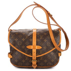 Louis Vuitton Saumur Brown Monogram Canvas