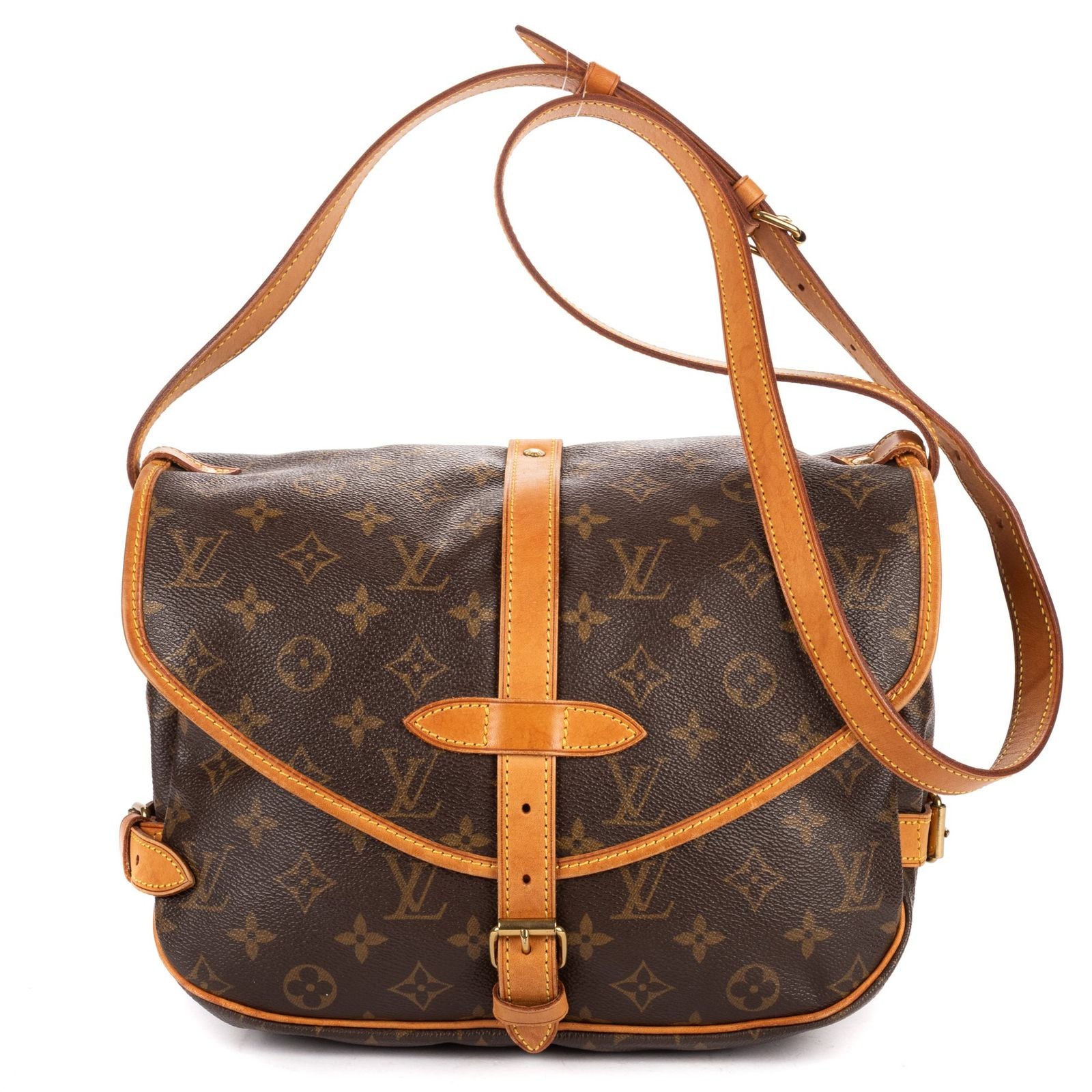 Louis Vuitton Saumur Brown Monogram Canvas
