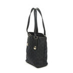 Gucci Cha Bucket Tote Black GG Canvas — view 2