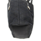 Gucci Cha Bucket Tote Black GG Canvas — view 8
