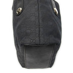 Gucci Cha Bucket Tote Black GG Canvas — view 7