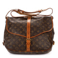 Louis Vuitton Saumur Brown Monogram Canvas