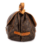 Louis Vuitton Saumur Brown Monogram Canvas — view 3