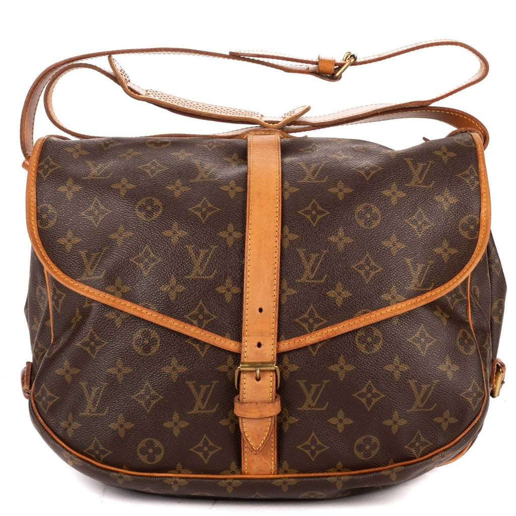 Louis Vuitton Saumur Brown Monogram Canvas