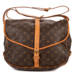 Louis Vuitton Saumur Brown Monogram Canvas