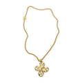 Chanel CC Logo Pendant Gold Plated