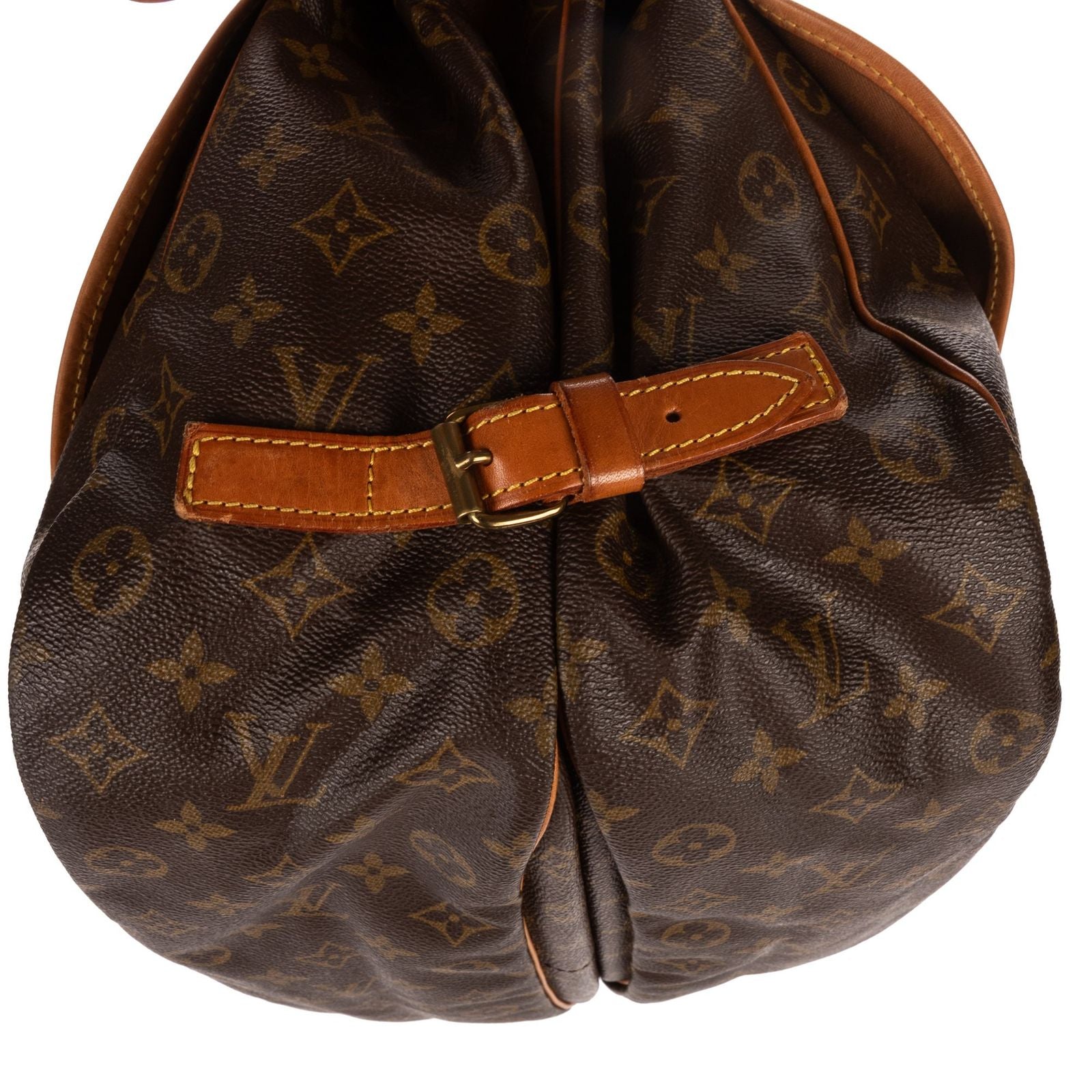Louis Vuitton Saumur Brown Monogram Canvas — view 8