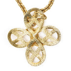 Chanel CC Logo Pendant Gold Plated — view 4