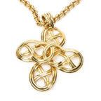 Chanel CC Logo Pendant Gold Plated — view 2