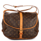 Louis Vuitton Saumur Brown Monogram Canvas — view 5