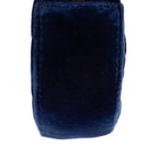 Gucci Marmont Belt Bag Navy Chevron Velvet Canvasa — view 7