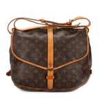 Louis Vuitton Saumur Brown Monogram Canvas