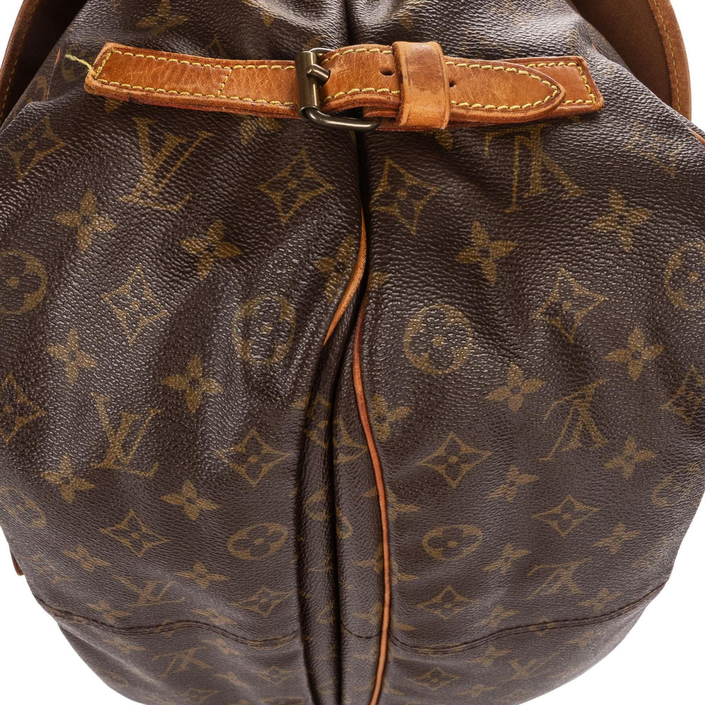 Louis Vuitton Saumur Brown Monogram Canvas — view 7