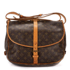 Louis Vuitton Saumur Brown Monogram Canvas — view 5