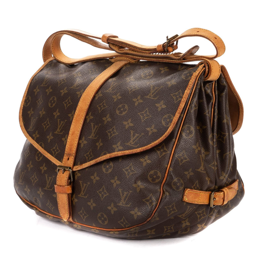 Louis Vuitton Saumur Brown Monogram Canvas — view 2