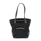 Gucci Lupanci Tote Black GG Canvas