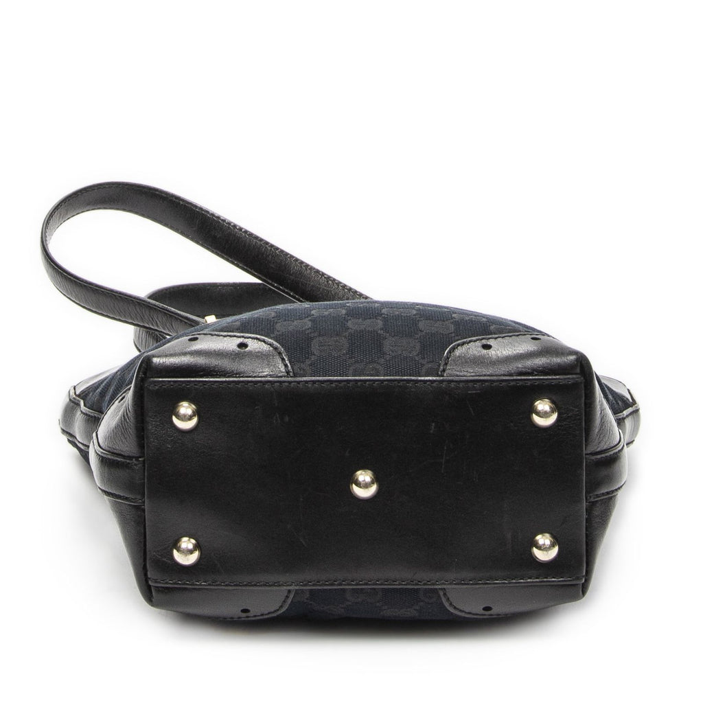 Gucci Lupanci Tote Black GG Canvas — view 6