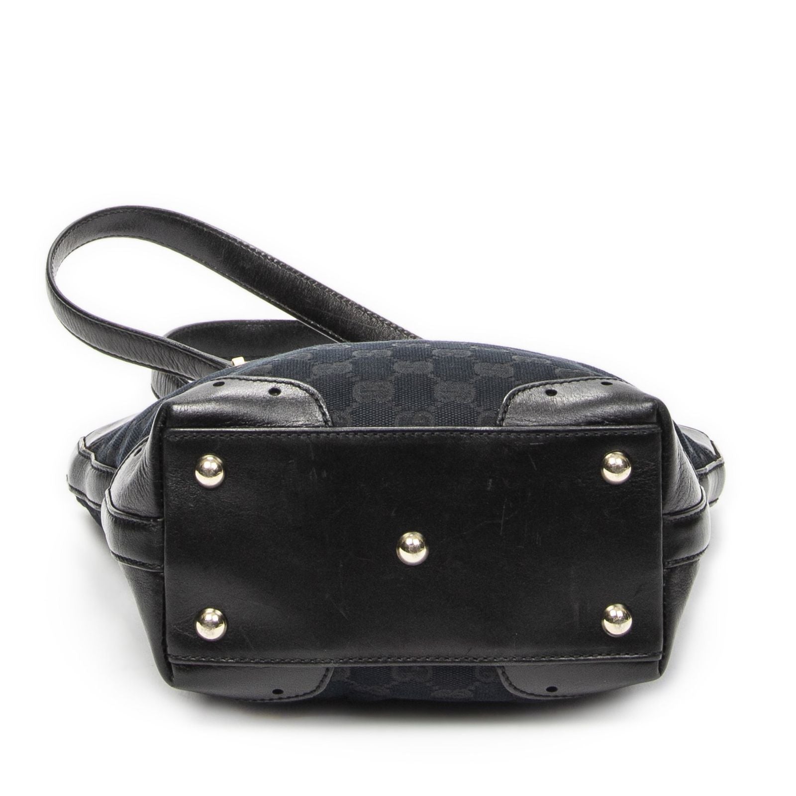 Gucci Lupanci Tote Black GG Canvas — view 6