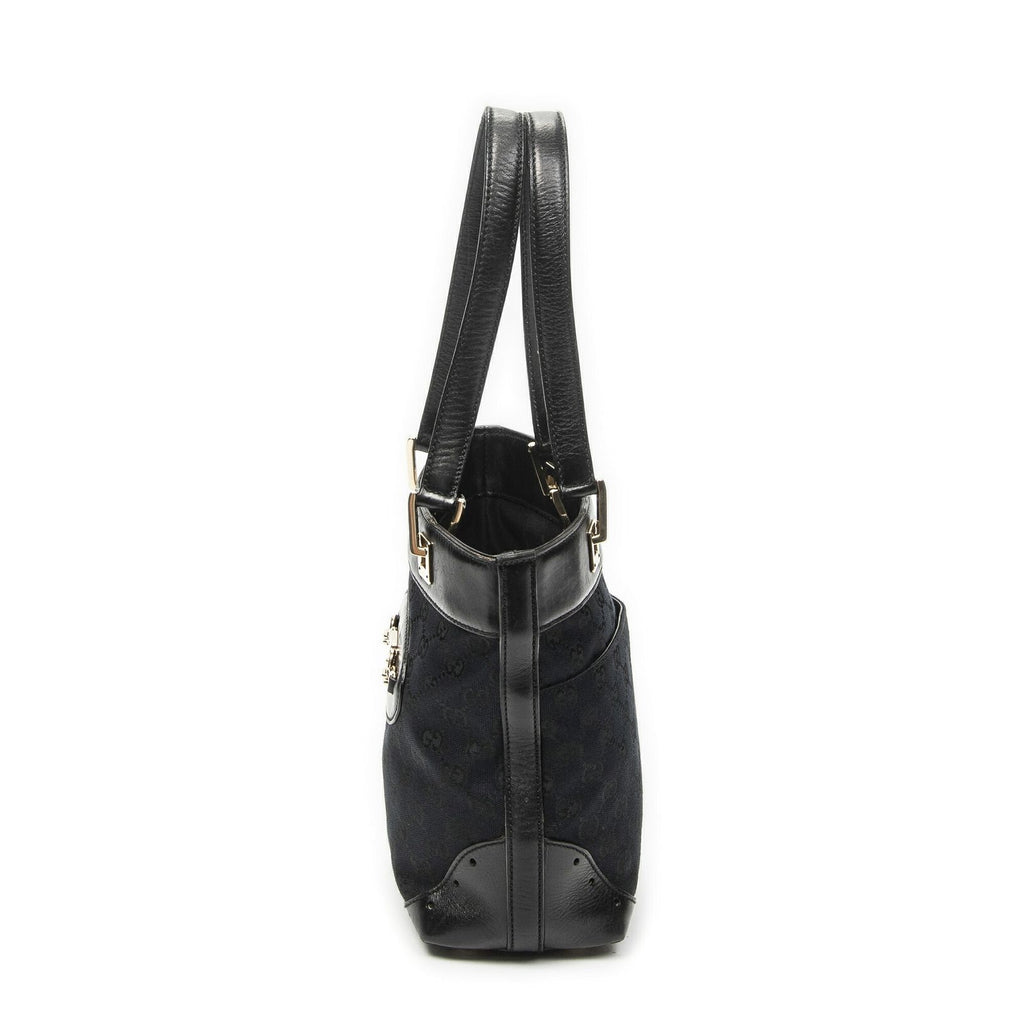 Gucci Lupanci Tote Black GG Canvas — view 3