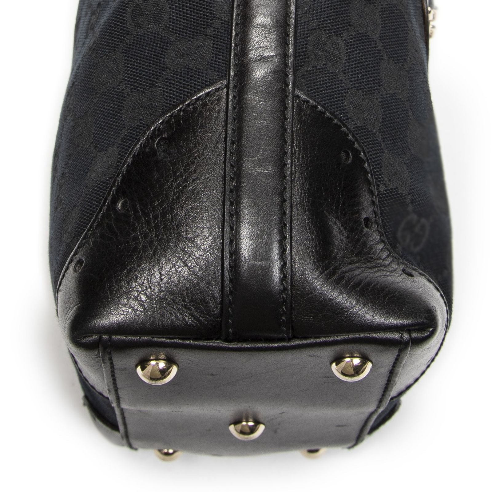 Gucci Lupanci Tote Black GG Canvas — view 8