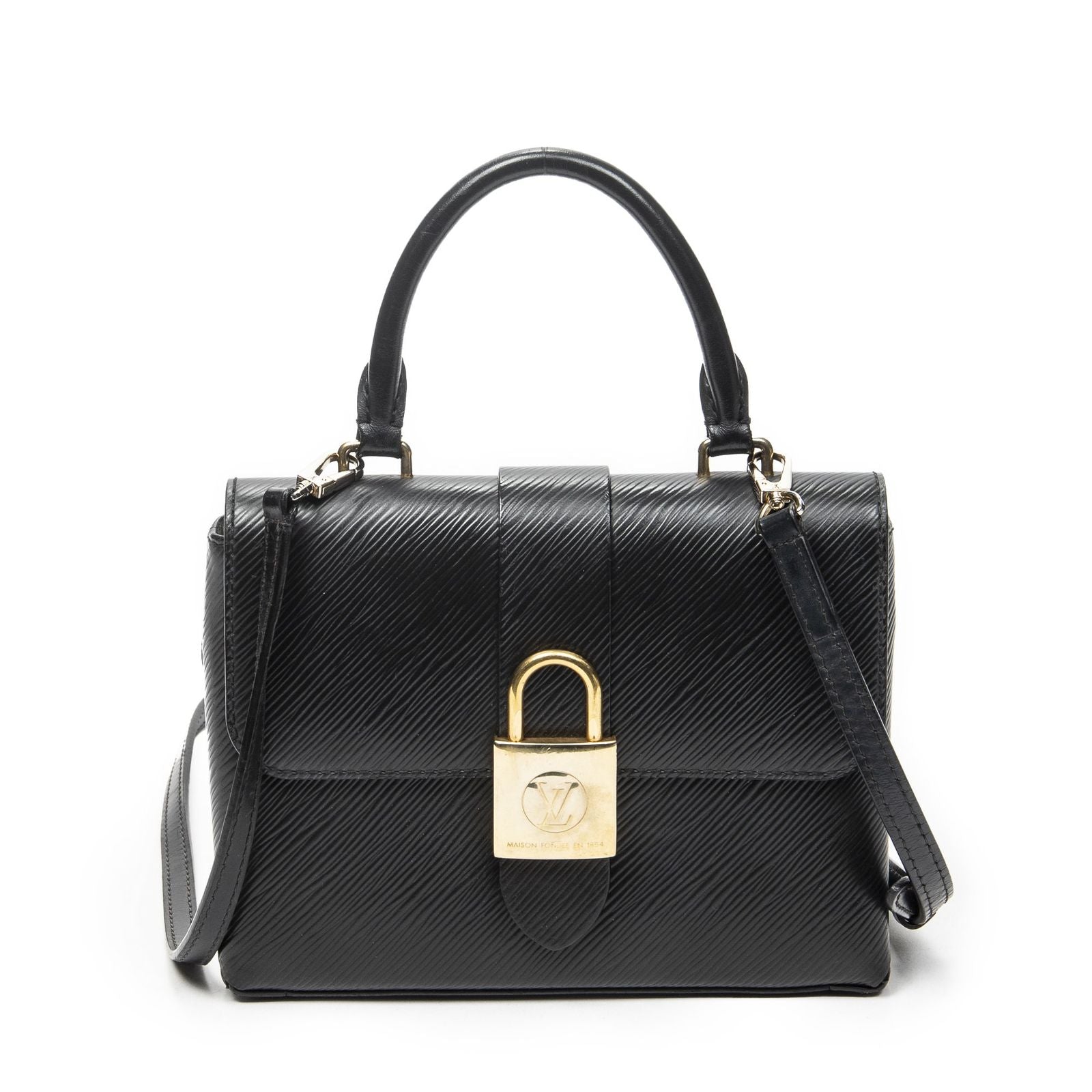 Louis Vuitton Locky Black Epi Shoulder