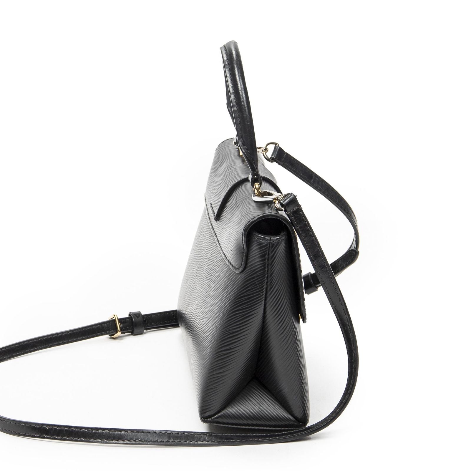 Louis Vuitton Locky Black Epi Shoulder — view 4