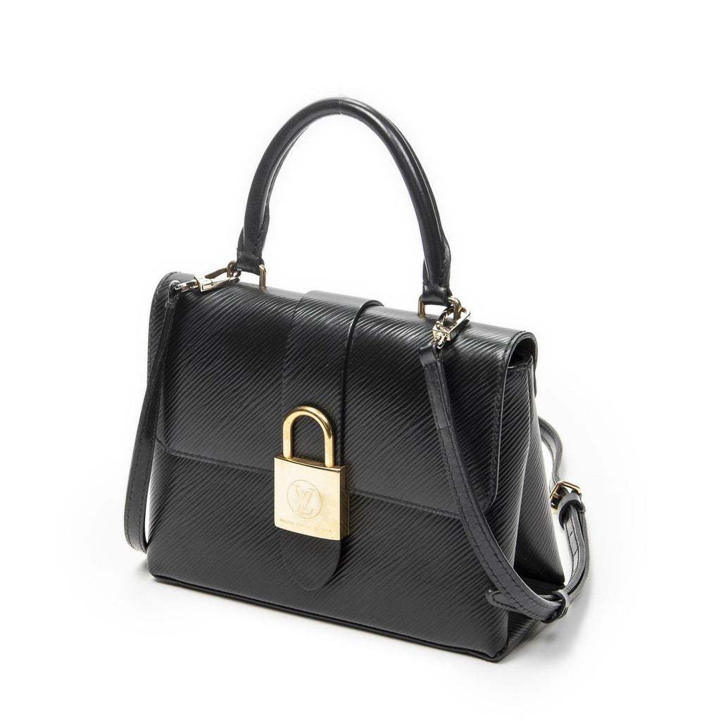 Louis Vuitton Locky Black Epi Shoulder — view 2