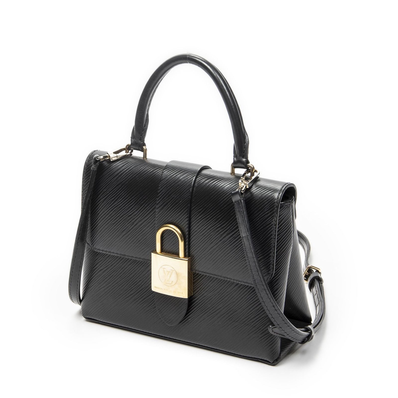 Louis Vuitton Locky Black Epi Shoulder — view 2