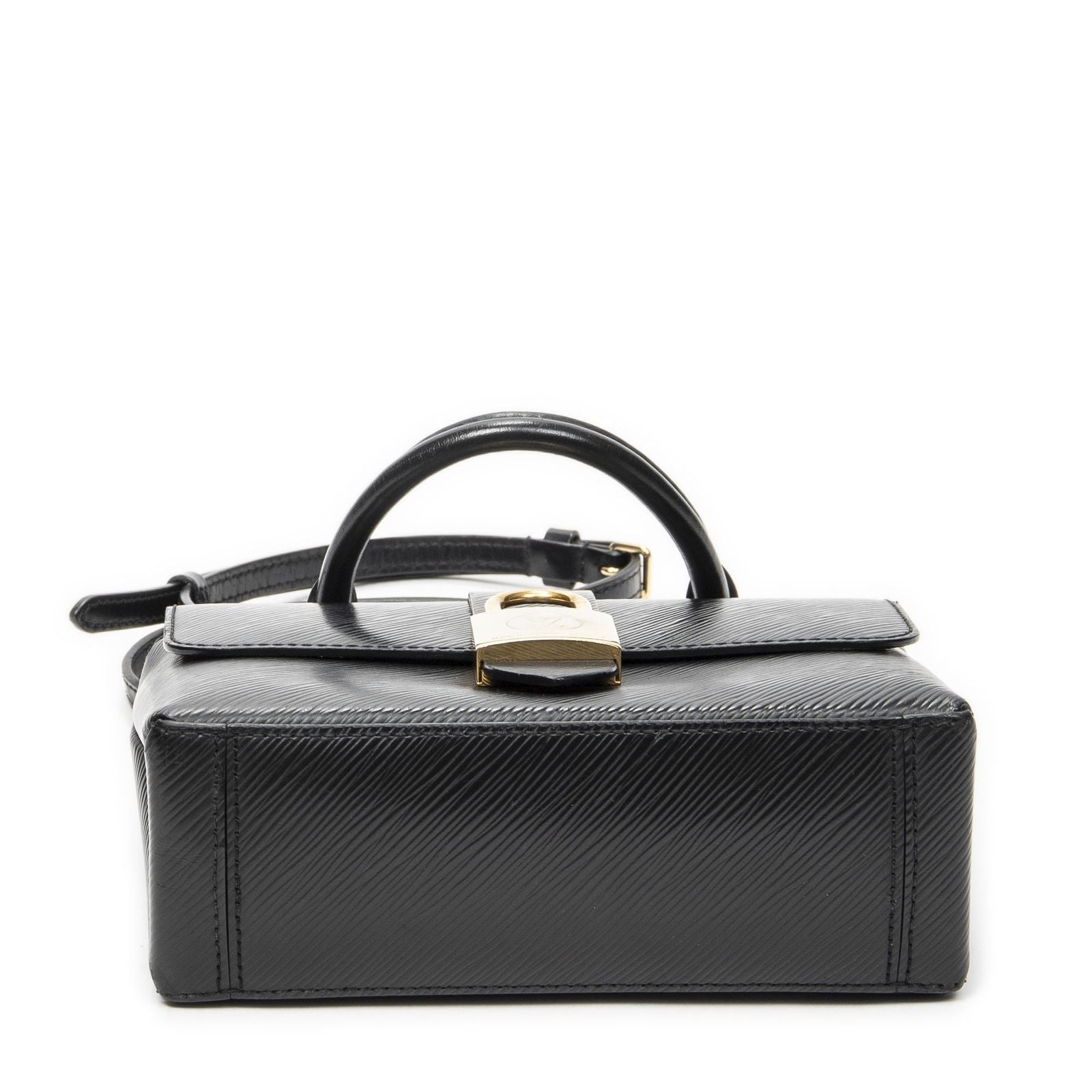 Louis Vuitton Locky Black Epi Shoulder — view 6