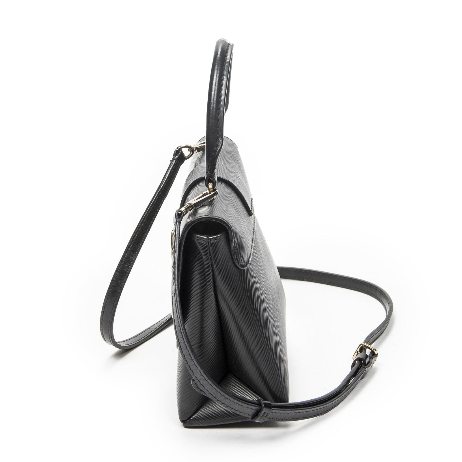 Louis Vuitton Locky Black Epi Shoulder — view 3