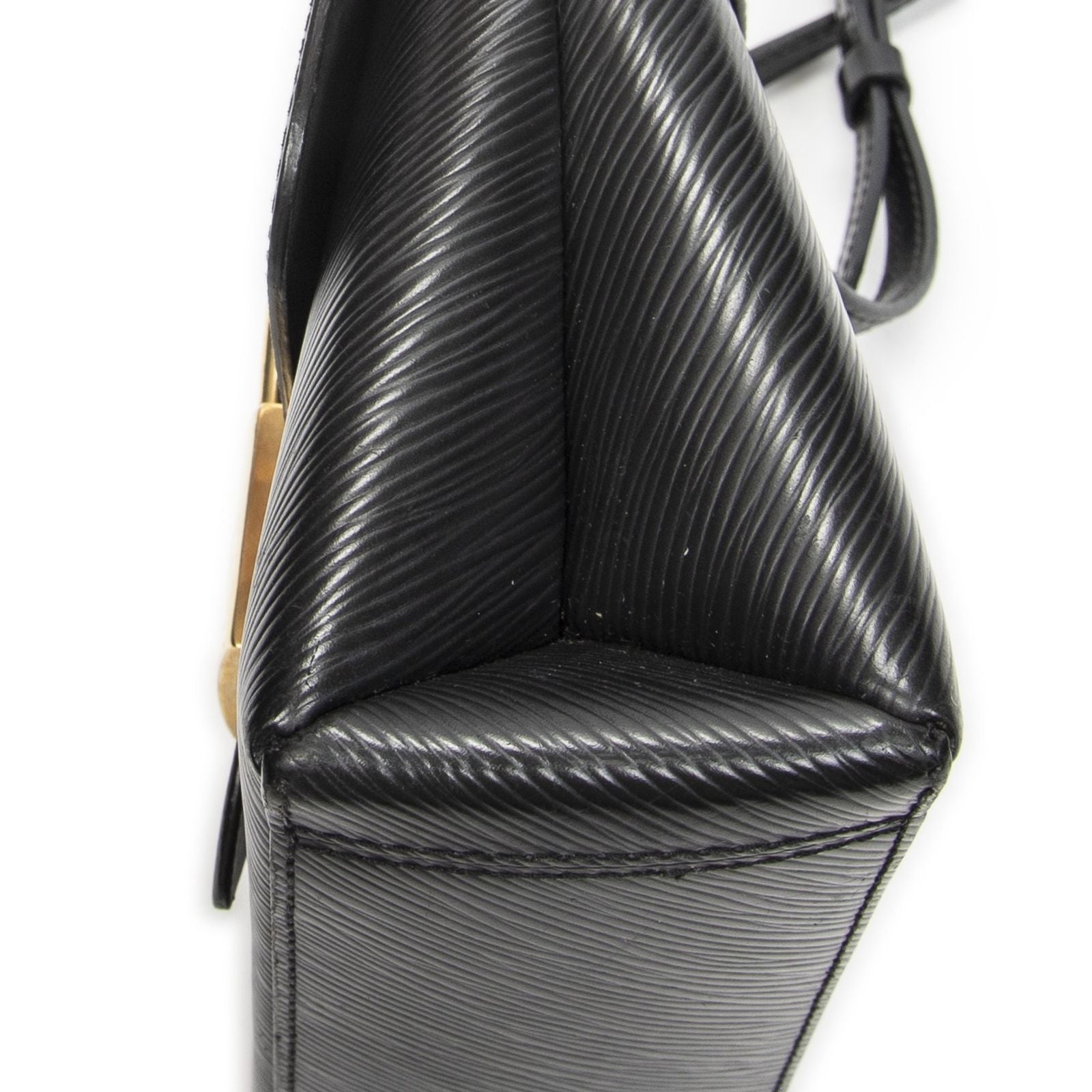 Louis Vuitton Locky Black Epi Shoulder — view 8