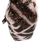 Fendi Mum Phone Black Pink Sequin Canvasa Shoulder — view 7