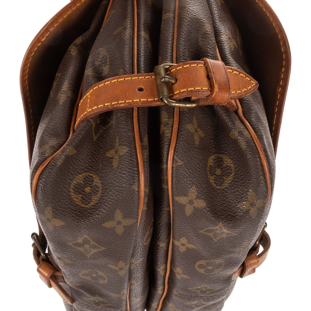 Louis Vuitton Saumur Brown Monogram Canvas — view 7