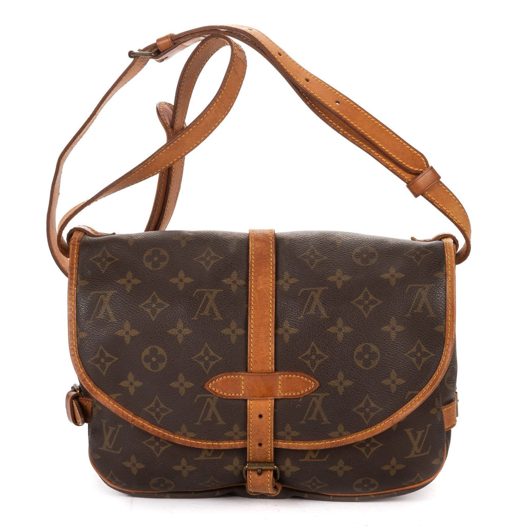 Louis Vuitton Saumur Brown Monogram Canvas — view 5