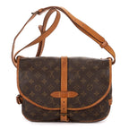 Louis Vuitton Saumur Brown Monogram Canvas — view 5