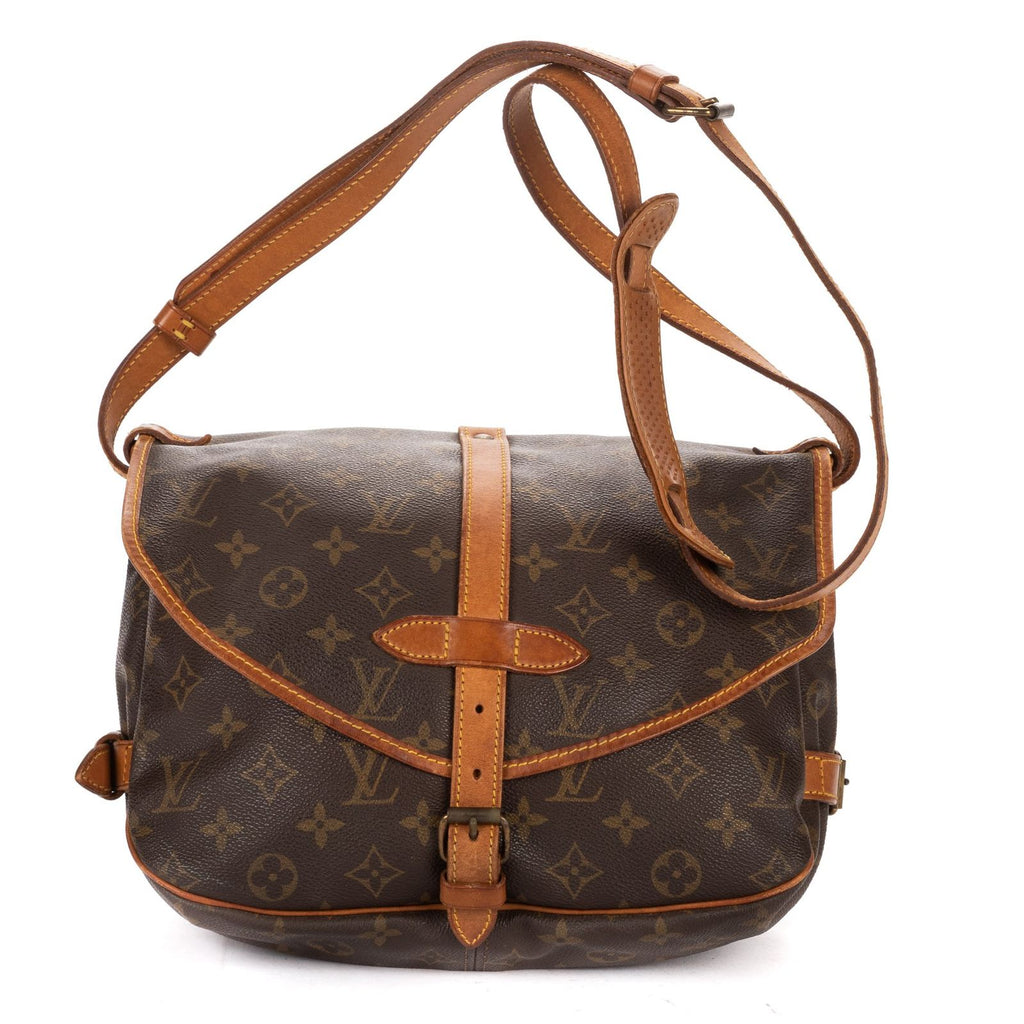Louis Vuitton Saumur Brown Monogram Canvas