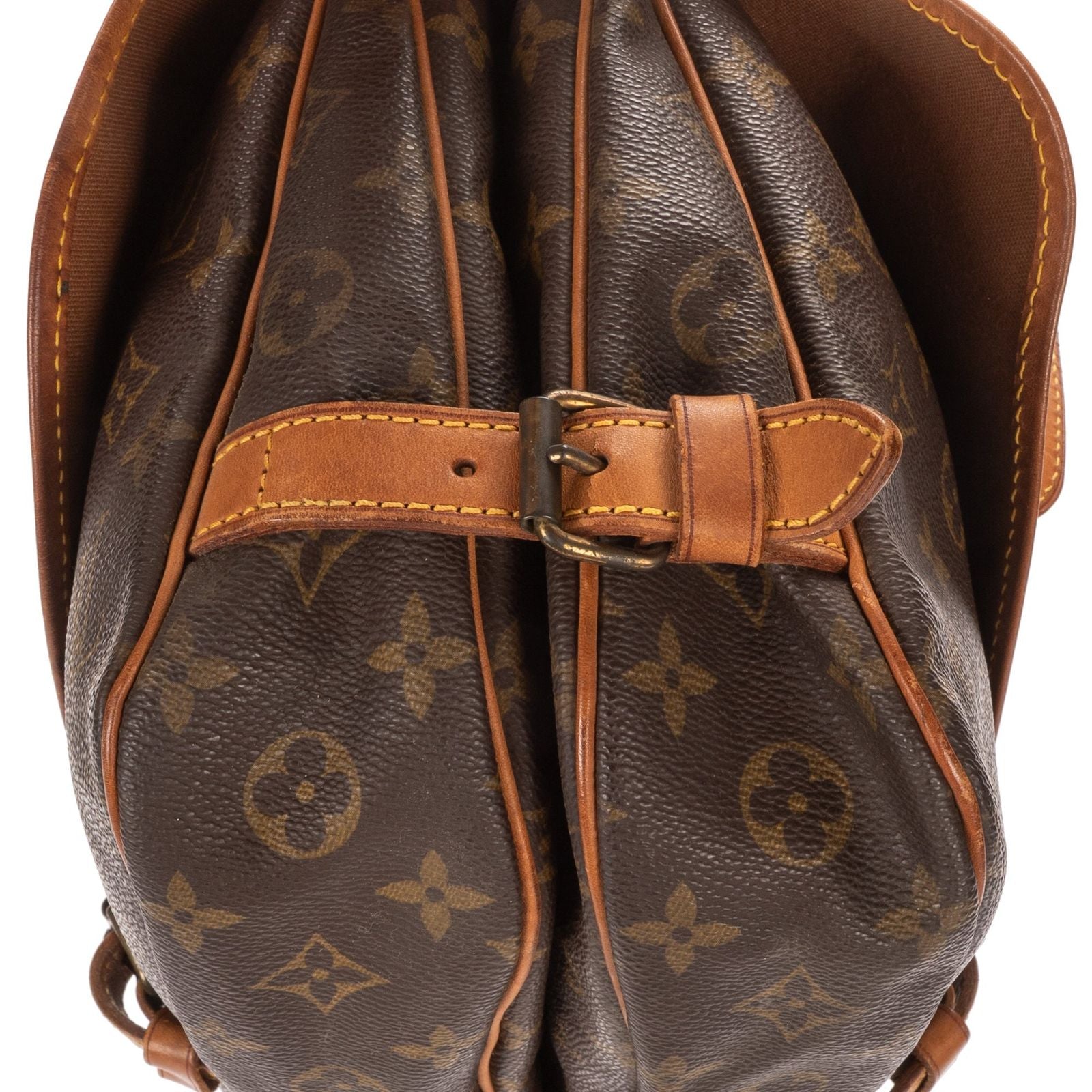 Louis Vuitton Saumur Brown Monogram Canvas — view 8