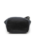 Gucci Small Bucket Tote Black GG Canvas — view 6