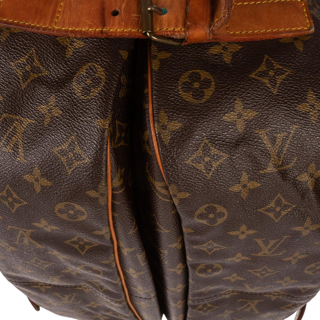 Louis Vuitton Double Strap Saumur Brown Monogram Canvas — view 8
