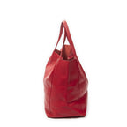 Celine Horizontal Cabas Red Calfskin Leather Tote — view 4