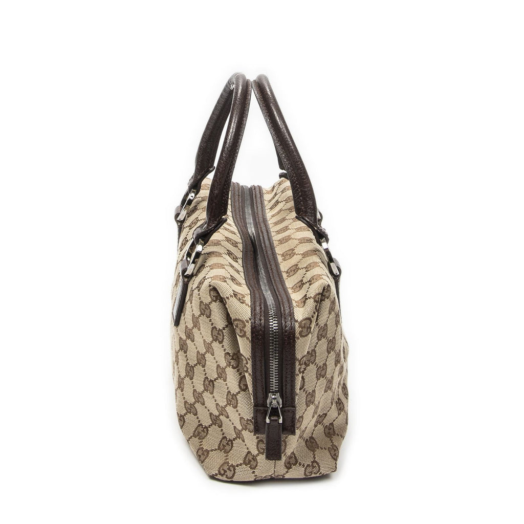 Gucci Rubostom Brown Beige GG Canvas Shoulder — view 4