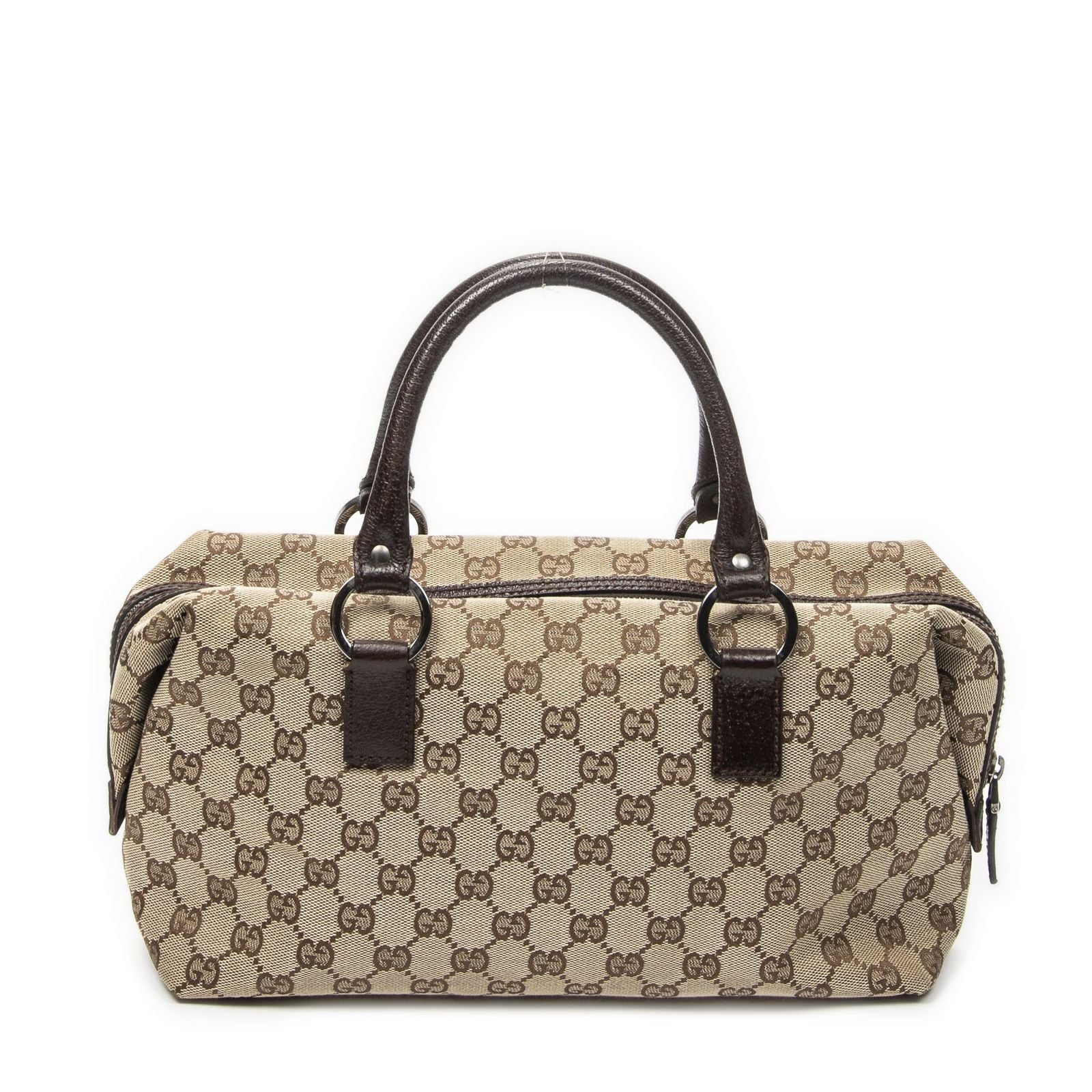 Gucci Rubostom Brown Beige GG Canvas Shoulder — view 5