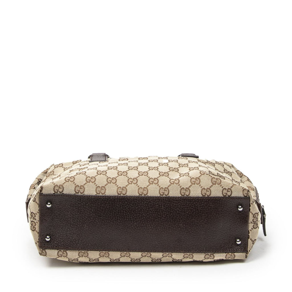 Gucci Rubostom Brown Beige GG Canvas Shoulder — view 6