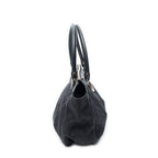 Gucci Abbey D-ring Zip Tote Black GG Canvas — view 4