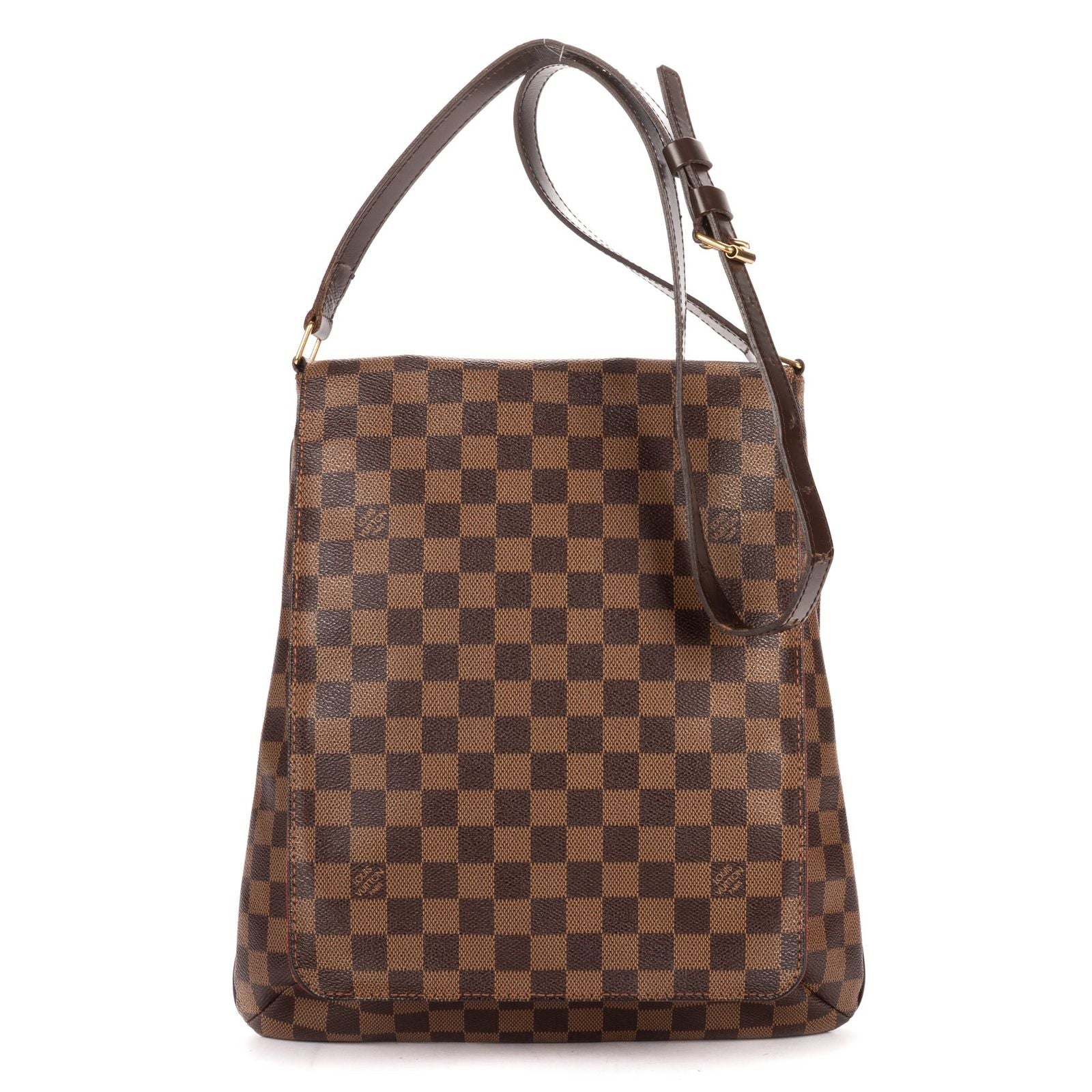Louis Vuitton Musette Salsa Long Strap Ladder Brown Damier Ebeneu Shoulder