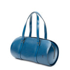 Louis Vuitton Soufflo Blue Epi Handbag — view 2